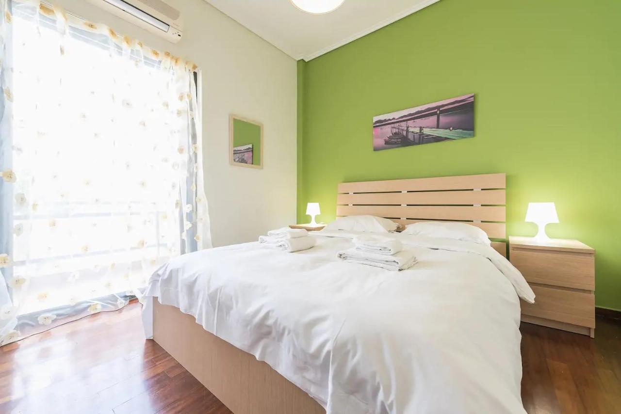 Glyfada Glass-Walled Designed Apt Athene Buitenkant foto